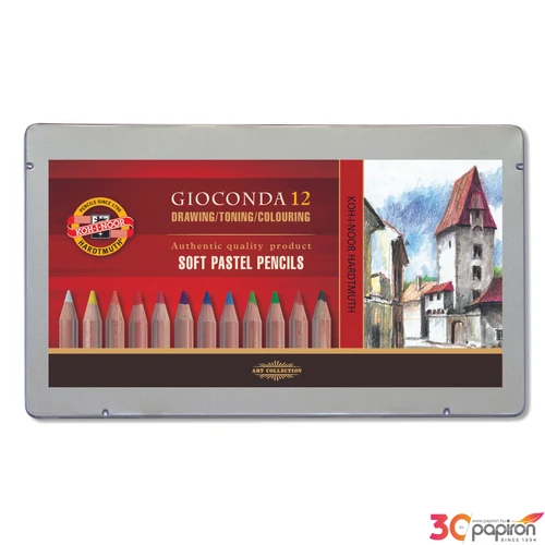 Krétaceruza 12 Koh-I-Noor 8827 Gioconda 12db készlet Művészeti termék - kréta
