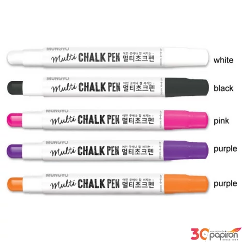 Krétamarker vegyes színek Chalk pen fehér, fekete,kék, piros üvegmarker