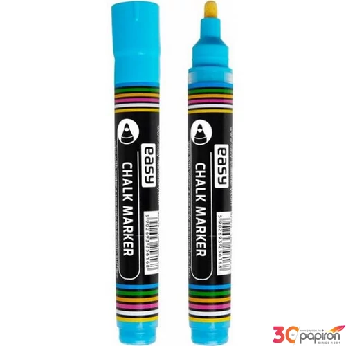 Krétamarker kék Chalk pen 6,5mm