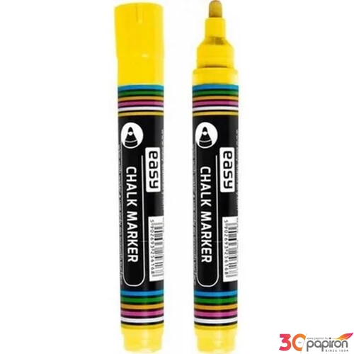 Krétamarker sárga Chalk pen 6,5mm