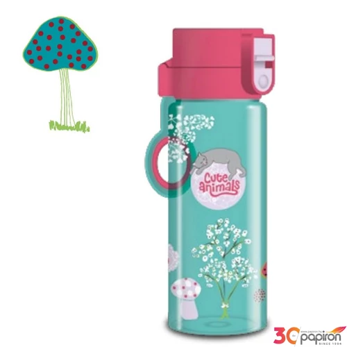 Kulacs Ars Una 450ml 24'' Cute Animals-kitten (5368) 24 cica 55023689 Biztonságizáras PBA mentes kula
