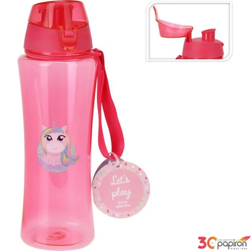 Kulacs 650ml sport rózsaszín unikornis kpmisk '25