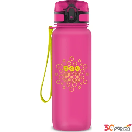 Kulacs Ars Una 800ml AU matt Pink (5051) 20 55800518 Biztonságizáras PBA mentes kula