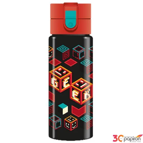 Kulacs Ars Una 475ml 23' Geek (5256) kocka 55022569 Biztonságizáras PBA mentes kula