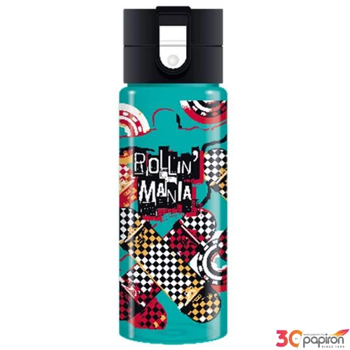 Kulacs Ars Una 475ml Rollin’ Mania (5228) - 23' gördeszka 55022286 Biztonságizáras PBA mentes kula