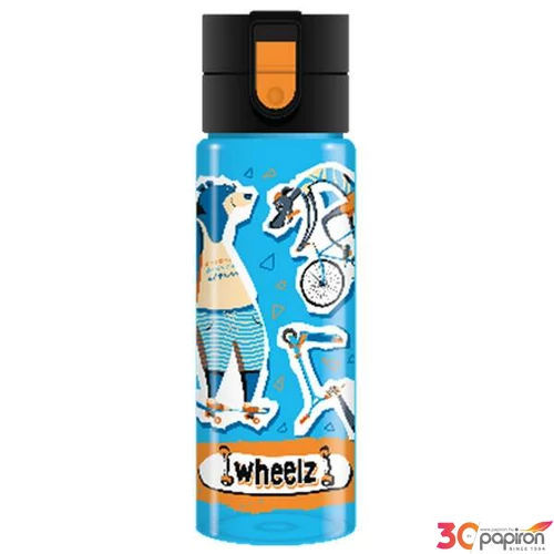 Kulacs Ars Una 475ml Wheelz kerekekm (5262) 23' 55022620 Biztonságizáras PBA mentes kula