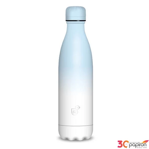 Kulacs Ars Una 500ml Duplafalú Fémkulacs Gradient-10 22 55811507 Biztonságizáras PBA mentes kula