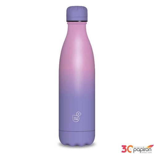 Kulacs Ars Una 500ml Duplafalú Fémkulacs Gradient-7 22 55811477 Biztonságizáras PBA mentes kula