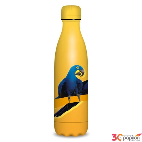 Kulacs Ars Una 500ml Duplafalú Fémkulacs Parrot (5163) 22 55811637 Biztonságizáras PBA mentes kula