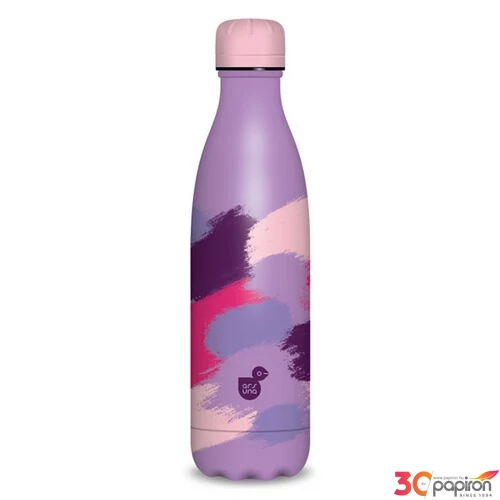 Kulacs Ars Una 500ml Duplafalú Fémkulacs Spotted-1 (5158) 22 55811583 Biztonságizáras PBA mentes kula