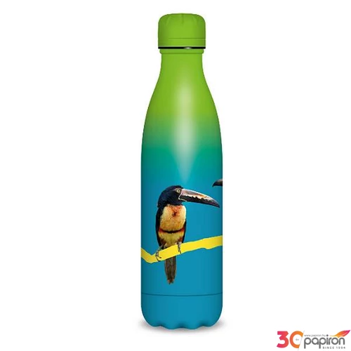 Kulacs Ars Una 500ml Duplafalú Fémkulacs Toucan (5165) 22 55811651 Biztonságizáras PBA mentes kula
