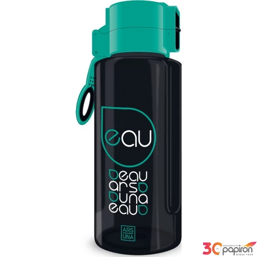 Kulacs Ars Una 650ml 21' AU zöld/fekete (889) 18' 94758894 Biztonságizáras PBA mentes kula