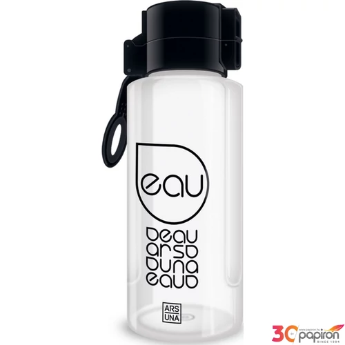 Kulacs Ars Una 650ml 21' AU Fekete 20' 94759518 Biztonságizáras PBA mentes kula