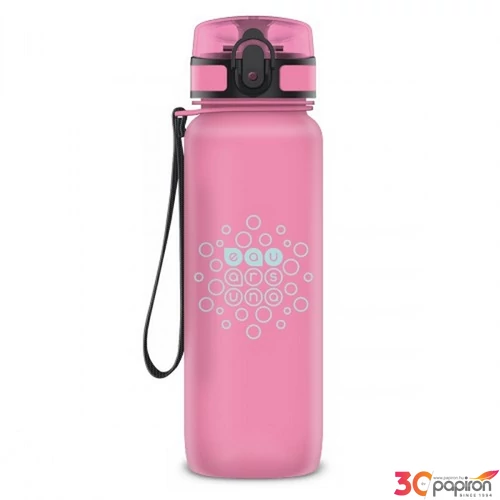 Kulacs Ars Una 800ml 20' Matt Light Pink (5137) 22 55801379 Biztonságizáras PBA mentes kula