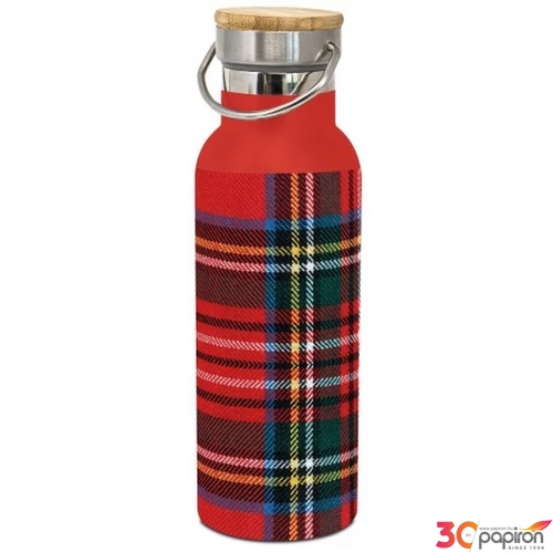 Kulacs duplafalú 0,5l rozsdamentes, acél útipalack Check