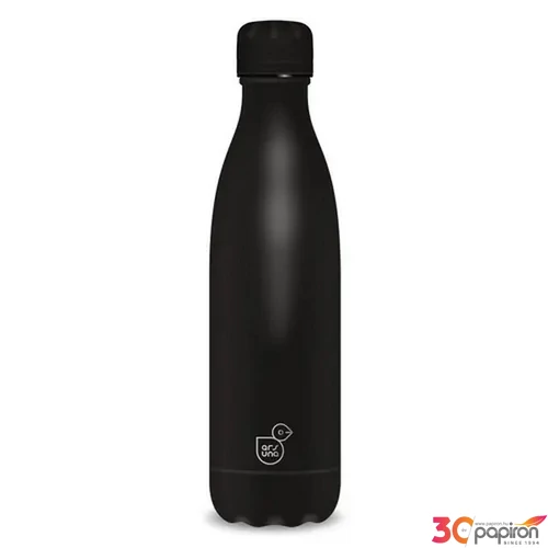 Kulacs fém 500ml Ars Una 24'' duplafalú Noir (5390) 55813907 Prémium minőség