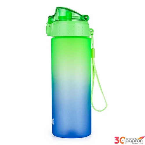 Kulacs OXY CLICK600 ml Ombre kék-zöld BPA-mentes 