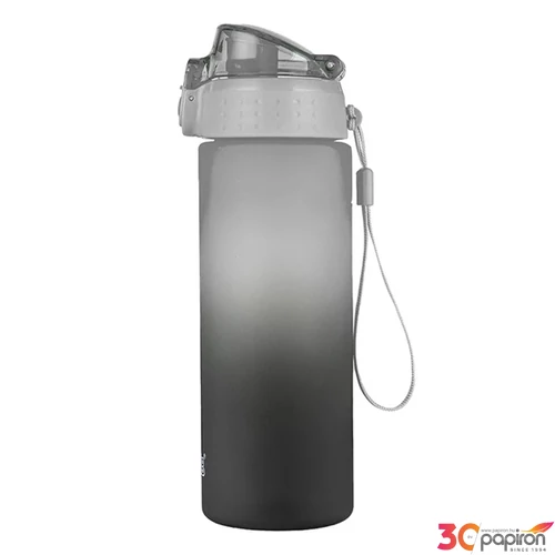 Kulacs OXY CLICK  600 ml Ombre fekete-szürke BPA-mentes 