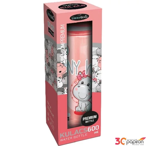 Kulacs Prémium 600 ml Lizzy Lollipop Tiny Hippo Lizzy kollekció