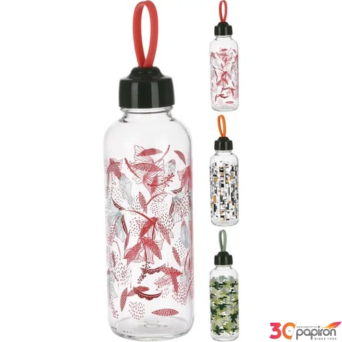 Kulacs üveg 450ml 3féle kpmisk '25