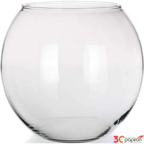 Váza üveg 21,5cm Globe 