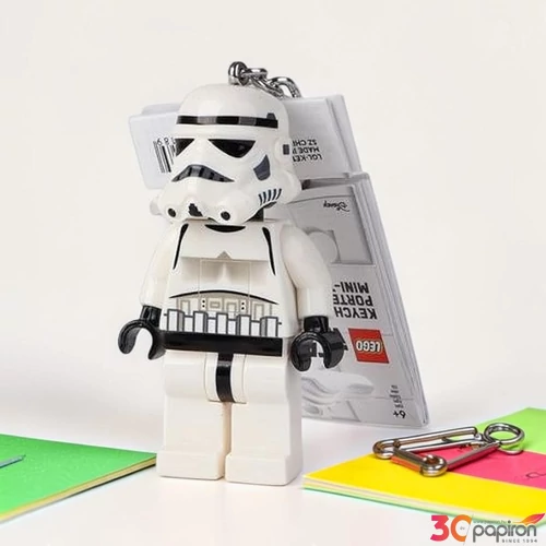 Kulcstartó LEGO Star Wars Stormtrooper LED világítással
