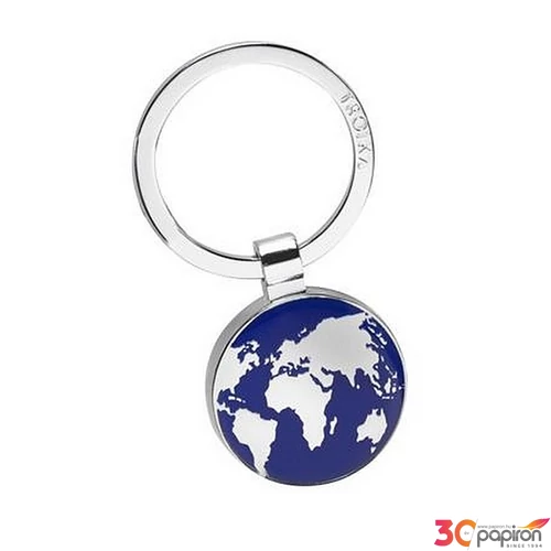 Kulcstartó TROIKA Around the world kék