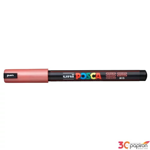 Decormarker UNI-BALL Posca 0,7mm metál piros akril marker Írószerek UNI-BALL PC-1MR