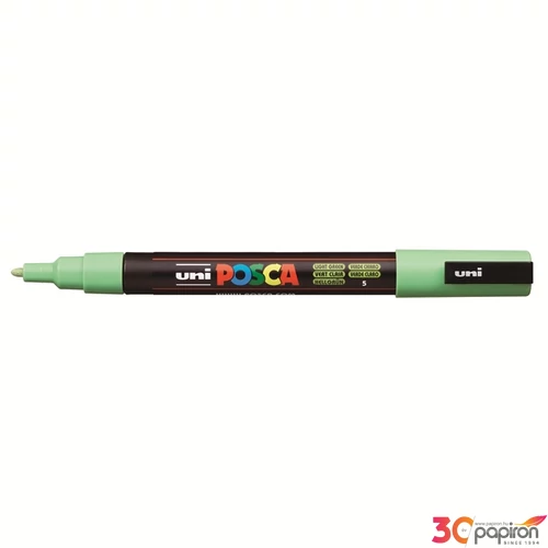 Decormarker UNI-BALL Posca 0,9-1,3mm világos zöld akril marker Írószerek UNI-BALL PC-3M