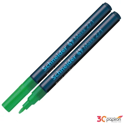 Lakkmarker Schneider Maxx 271' 0,8mm kúpos hegyű zöld Írószerek SCHNEIDER 127104