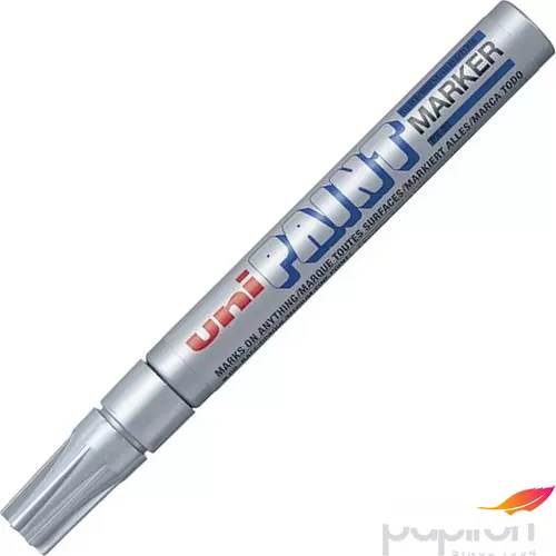 Lakkmarker UNI-BALL Paint PX-20(L) 2,2-2,8mm kúpos hegyű ezüst Írószerek UNI-BALL PX-20(L) SILVER(EU)