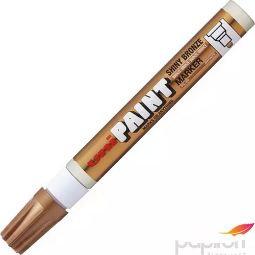 Lakkmarker UNI-BALL Paint PX-20(L) 2,2-2,8mm kúpos hegyű fé.bron Írószerek UNI-BALL 206706000