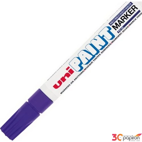 Lakkmarker UNI-BALL Paint PX-20(L) 2,2-2,8mm kúpos hegyű lila Írószerek UNI-BALL PX-20(L) VIOLET(EU)