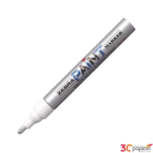 Lakkmarker Zebra 3 mm, Paint marker, ezüst