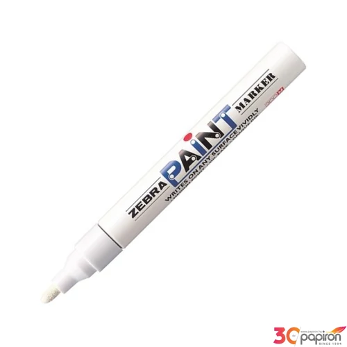 Lakkmarker Zebra 3 mm, Paint marker, fehér