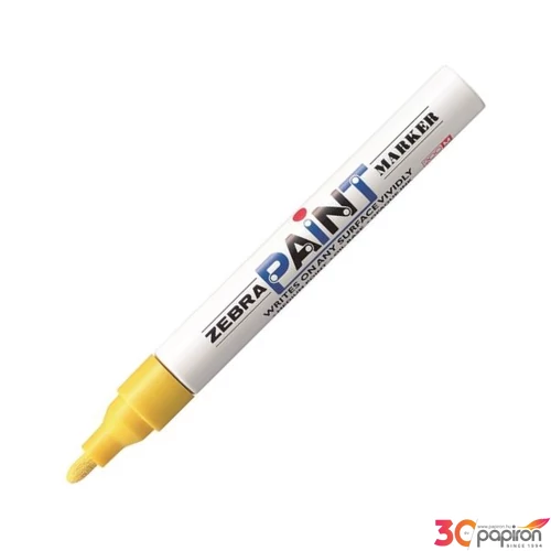 Lakkmarker Zebra 3 mm, Paint marker, sárga