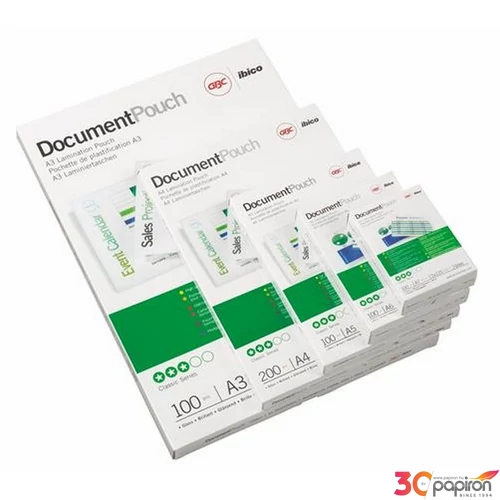 LamináLó fólia 150mik GBC Meleglamináló fólia A4, fényes, UV álló GBC611031