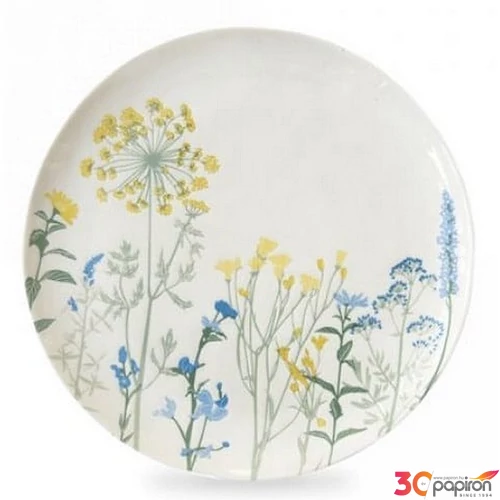 Tányér lapos porcelán 26cm, Home