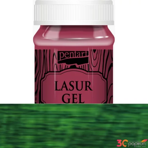 Lazúrgél 100ml Pentart fenyőzöld