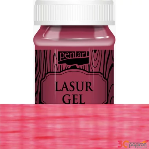 Lazúrgél 100ml Pentart piros