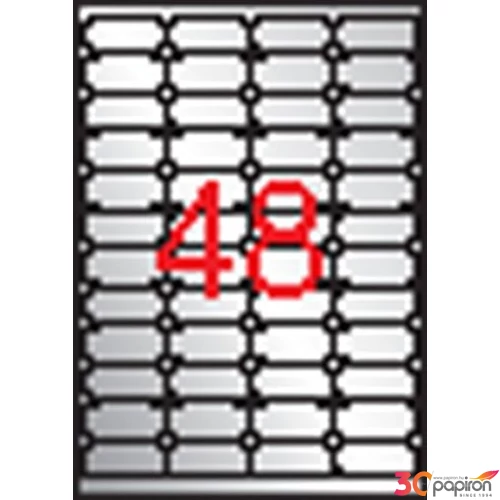 Etikett Apli 45, 7x21, 2mm (960dbcsomag) LCA10066