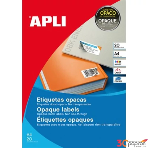 Etikett Apli 25, 4x10mm (3780dbcsomag) LCA11706