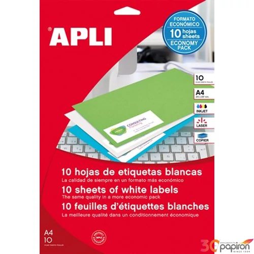Univerzális etikett Apli 190x61(40dbcsomag) LCA12920