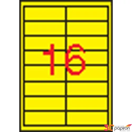 Univerzális etikett Apli 70x37mm (480dbcsomag) LCA1595