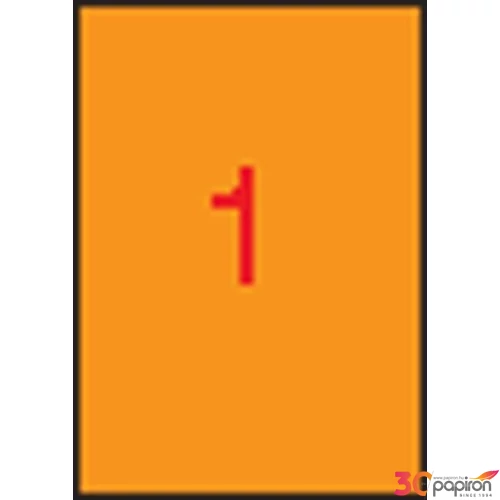Etikett Apli 210x297 -1- neon narancs LCA2879