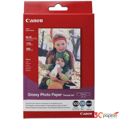 Fotópapír tintasugaras Canon 10x15cm 170g fényes LCGP500