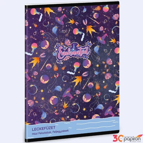 Leckefüzet A5 Ars Una Enchanted (5350) 24 lila 50843503 38lapos 1leckefüzet 1tanévre el