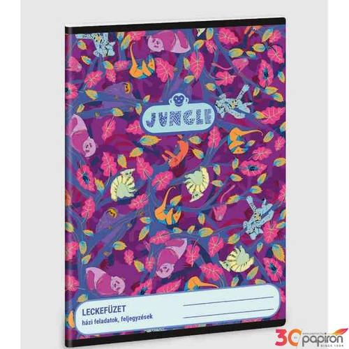 Leckefüzet A5 Ars Una Jungle (5259) 23 50842599 38lapos 1leckefüzet 1tanévre el