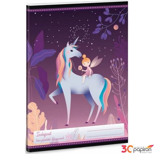 Leckefüzet A5 Ars Una Magic Forest (5045) 21 unikornis 50840458 38lapos 1leckefüzet 1tanévre el