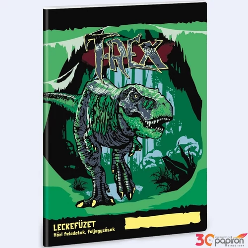 Leckefüzet A5 Ars Una T-Rex Dínó (5346) 24 50843466 38lapos 1leckefüzet 1tanévre el